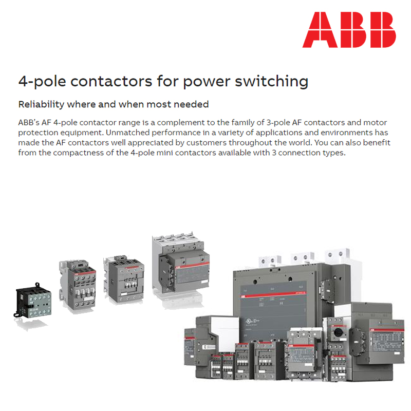 ABB Tiếp xúc AF580-30-11 συμπαράγοντας
