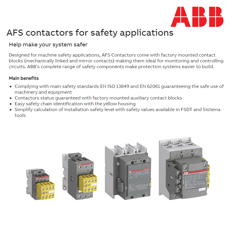 ABB Tiếp xúc AF580-30-11 συμπαράγοντας